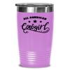 All American Cowgirl tumbler view 1