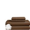Rv Short Queen Size Sheet Set - 4 Piece - Hotel Luxury Bed Sheets- Easy- Fits (7-9" Inch) Deep Pocket 800-Thread Count 100% Egyptian Cotton ( Rv Short Queen - 60" X 75"- Chocolate Solid) view 1