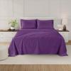 Rv Short Queen Size Sheet Set - 4 Piece - Hotel Luxury Bed Sheets- Easy- Fits (7-9" Inch) Deep Pocket 800-Thread Count 100% Egyptian Cotton ( Rv Short Queen - 60" X 75"- Purple Solid) view 2