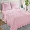 NICE LINEN BEDDING'S Queen Size Sheet Set - 4 Piece - Hotel Luxury Bed Sheets- Easy- Fits (7-9" Inch) Deep Pocket 800-Thread Count 100% Egyptian Cotton (Queen - 60" X 80"- Pink Solid) view 2
