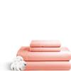 California Queen Size Sheet Set - 4 Piece - Hotel Luxury Bed Sheets- Easy- Fits (7-9" Inch) Deep Pocket 800-Thread Count 100% Egyptian Cotton ( California Queen - 60" X 84"- Peach Solid) view 1