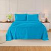 Rv Short Queen Size Sheet Set - 4 Piece - Hotel Luxury Bed Sheets- Easy- Fits (7-9" Inch) Deep Pocket 800-Thread Count 100% Egyptian Cotton ( Rv Short Queen - 60" X 75"- Turquoise Solid) view 1