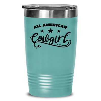 All American Cowgirl tumbler