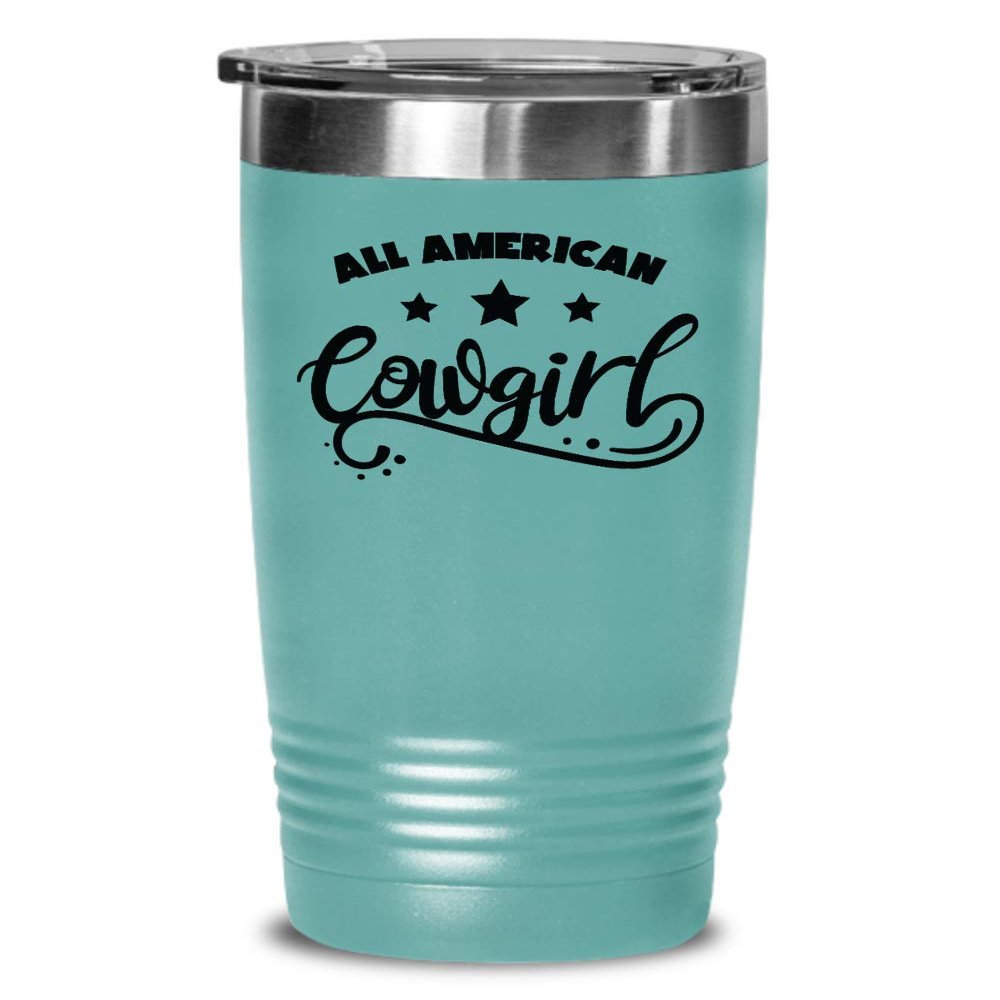 All American Cowgirl tumbler