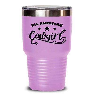 All American Cowgirl tumbler
