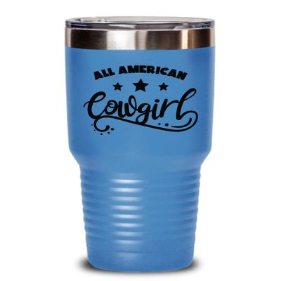 All American Cowgirl tumbler