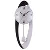 CLOCKZHJI Wall Clock Silent Non Ticking Clocks and Clocks Living Room Clock Modern European Style Wall Clock Art Pendulum Clock Simple Fashion Personality Mute (Size : Height: 58.7cm/23") view 1