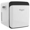 Cooluli 15L Mini Fridge for Bedroom - Car, Office Desk & College Dorm Room - 12V Portable Cooler & Warmer for Food, Drinks, Skincare, Beauty, Makeup & Cosmetics - AC/DC Small Refrigerator (White) view 1
