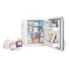 Cooluli 15L Mini Fridge for Bedroom - Car, Office Desk & College Dorm Room - 12V Portable Cooler & Warmer for Food, Drinks, Skincare, Beauty, Makeup & Cosmetics - AC/DC Small Refrigerator (White) view 4