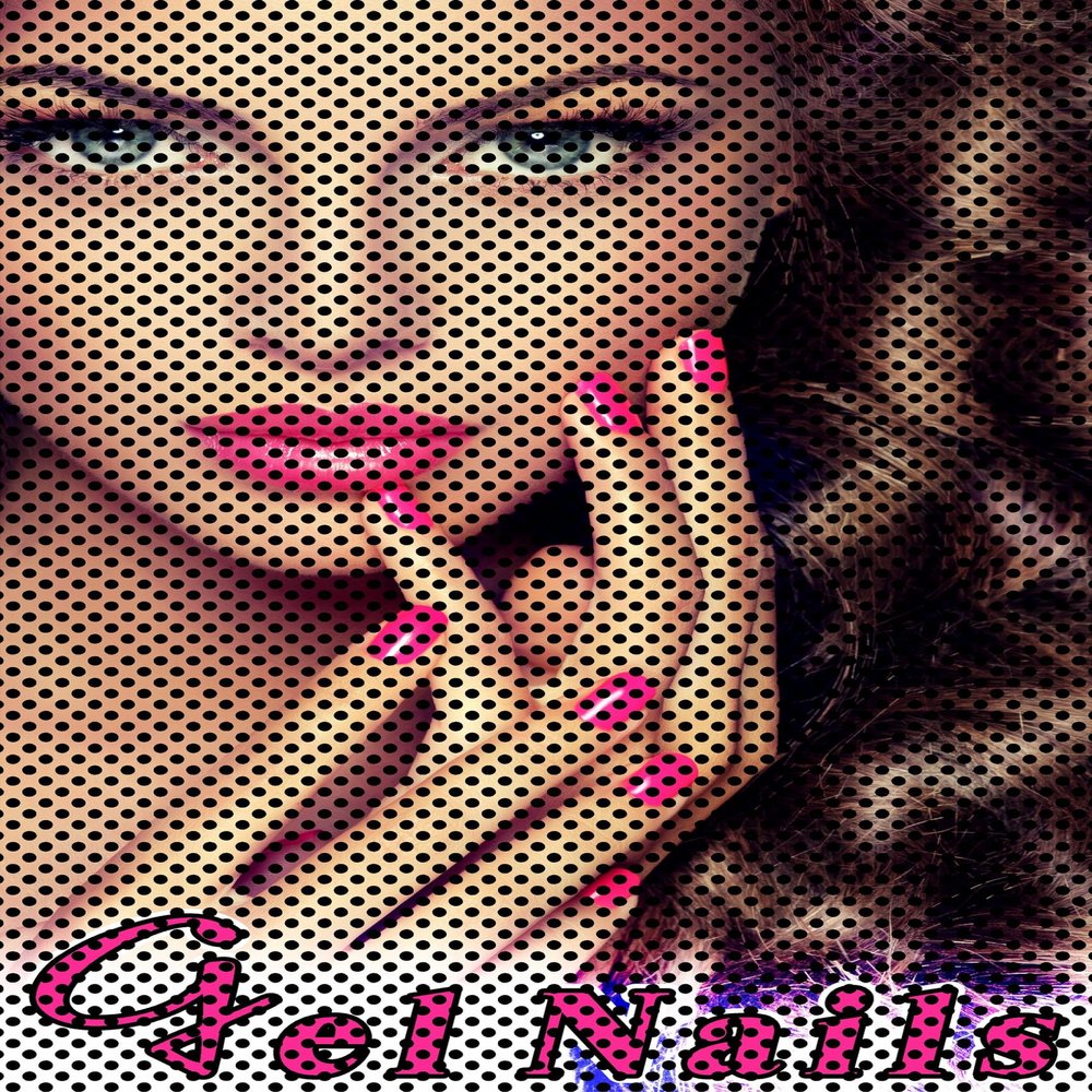 Gel II Nail Salon Sign Advertising Marketing Dcor Vertical (Perforated 70/30 See Through Window Vinyl (Outdoors), 30H x 20W)