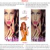 Gel II Nail Salon Sign Advertising Marketing Dcor Vertical (Perforated 70/30 See Through Window Vinyl (Outdoors), 30H x 20W) view 3