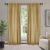 Frelement Velvet Curtains with Blackout Lining 72" W x 84" L Indoor Heat Insulated Soft Luxury Back Tab/Rod Pocket 2 in 1 Heading Drapes for Theater, Living Room, Kid Room, Khaki, 1 Panel view 1