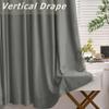 Frelement Velvet Curtains with Blackout Lining 72" W x 84" L Indoor Heat Insulated Soft Luxury Back Tab/Rod Pocket 2 in 1 Heading Drapes for Theater, Living Room, Kid Room, Grey, 1 Panel view 4
