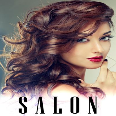 Hair II Beauty Salon Sign Advertising Marketing Dcor Vertical (Photo-Realistic Paper Poster Matte "Non-Laminated" (Indoors), 36")