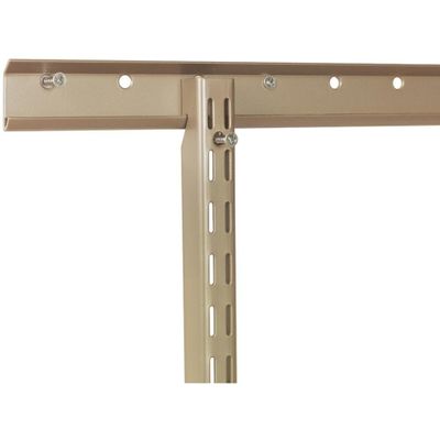 Closet Culture by Knape & Vogt Hardware Pack: Standard & Hang Rail Mounting Flat Head Screws (Satin Gold) CD-0300-HDWR-SG