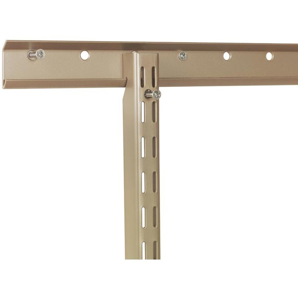 Closet Culture by Knape & Vogt Hardware Pack: Standard & Hang Rail Mounting Flat Head Screws (Satin Gold) CD-0300-HDWR-SG