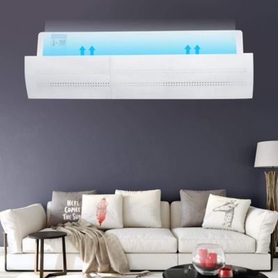 Air Conditioner Deflector, Windproof Baffle Retractable Anti Direct Blowing Cold Child Air Conditioner Wind (Hollow)