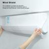 Air Conditioner Deflector, Windproof Baffle Retractable Anti Direct Blowing Cold Child Air Conditioner Wind (Hollow) view 3
