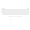 1 Pack Retractable Air Conditioner Deflector, Anti Direct Wind Deflector Baffle for AC Vents, Adjustable Airflow Control, White view 1