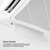 1 Pack Retractable Air Conditioner Deflector, Anti Direct Wind Deflector Baffle for AC Vents, Adjustable Airflow Control, White view 4