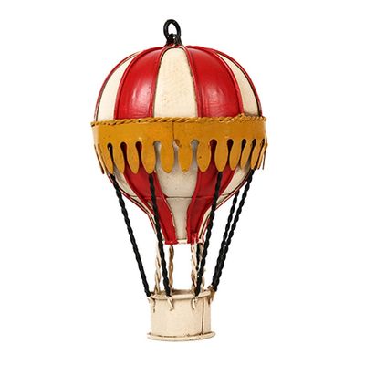 3D Wall Decor Hot Air Balloon, Modern Metal Home Wall Art Decoration, for Living Room Bedroom Kitchen Office Hallway Bar Restaurant Bathroom (Color : C)