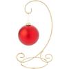 Bard's Twisted Gold-toned Ornament Stand, Medium, 9.5" H x 5.5" W x 5.5" D, Pack of 12 view 2