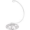 Bard's Ornate Silver Ornament Stand, Medium, 8.25" H x 4" W x 4" D, Pack of 12 view 1