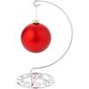 Bard's Ornate Silver Ornament Stand, Medium, 8.25" H x 4" W x 4" D, Pack of 12 view 2