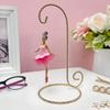 Bard's Twisted Gold-toned Ornament Stand, 8" H x 4" W x 4.5" D, Pack of 12 view 4
