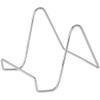 Bard's Plain Silver Wire Easel Stand, 4" H x 3.5" W x 5.5" D, Pack of 12 view 1