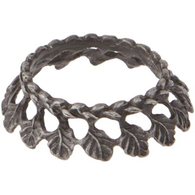 Bard's Pewter Egg Stand/Holder, Leaf Motif, 1.125" Diameter, Pack of 12