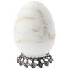 Bard's Pewter Egg Stand/Holder, Leaf Motif, 1.125" Diameter, Pack of 12 view 2