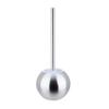 Lxrzls Stainless Steel Toilet Brush Bathroom Toilet Brush Toilet Brush and Bracket Cleaning Washing Bristles (Color : Silver, Size : 6x15inch) view 2
