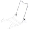 Bard's Folding White and Clear Plastic Easel Stand, 3.5" H x 2.75" W x 4" D, Pack of 12 view 1