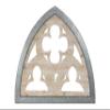27.5" Wood & Metal Wall Dcor view 1