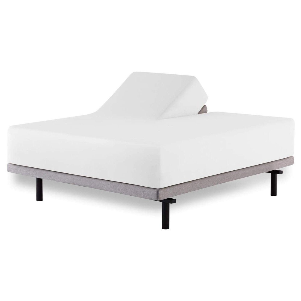 Split Head Mattress Protector Ultra Soft, Breathable, Waterproof Terry Cotton Surface Fitted Sheet Style 39 Inches Top Split Mattress Cover with 15 Inches Deep Pocket| Cal-King Size, White Solid