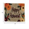 Celebrate Happy Harvest Bath Rug 20x30 Autumn Cotton Throw Mat view 2