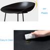 Barstools White Bar Stool Modern Furniture Counter Height Stool Kitchen Breakfast Chairs Footrest Gold Metal Leg for Office, Bistro, Pub, Coffee, Home Dinning view 4
