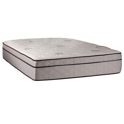 Dream Solutions USA Dream Sleep Fifth Ave Plush Extra Soft Pillowtop Queen Mattress Only with Mattress Cover Protector Included - Sleep System Support, Orthopedic, Plush Knit Cover, Longlasting