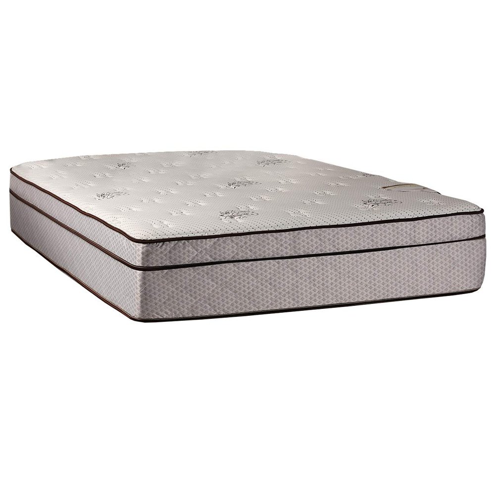 Dream Solutions USA Dream Sleep Fifth Ave Plush Extra Soft Pillowtop Queen Mattress Only with Mattress Cover Protector Included - Sleep System Support, Orthopedic, Plush Knit Cover, Longlasting