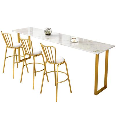 Bar Stools Kitchen Furniture Chair Coffee Counter Breakfast Stool with Backrest Height Footrest Upholstered Seat for Bistro Pub Dining Room Kitchen Furniture(Set of 3)