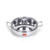 Sumeet Stainless Steel Induction Bottom (Encapsulated Bottom) Kadhai With Glass Lid Size No.12 (1.9 LTR) Kadhai 22 cm with Lid view 1