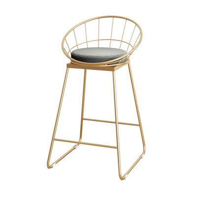 Barstools Breakfast Bar Stool Contemporary Counter Height Chair Ergonomic Backrest for Greenhouse Cafe Bistro Pub Dining Room Kitchen Furniture(Seat Height 45-75cm)