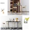 Barstools Breakfast Bar Stool Contemporary Counter Height Chair Ergonomic Backrest for Greenhouse Cafe Bistro Pub Dining Room Kitchen Furniture(Seat Height 45-75cm) view 4