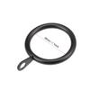 uxcell Curtain Rings Metal 28mm Inner Dia Drapery Ring for Curtain Rods Black 14 Pcs view 3