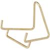 Bard's Gold-toned Wire Easel Stand, 2" H x 2.5" W x 2.5" D, Pack of 6 view 1