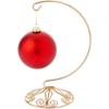 Bard's Ornate Gold-toned Ornament Stand, Medium, 8.25" H x 4" W x 4" D, Pack of 3 view 2