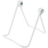 Bard's Adjustable Vinyl Covered White Wire Easel Stand, 3" H x 3" W x 3.25" D, Pack of 6 view 1