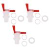 3Pcs Bucket Tap Plastic Faucet Wine Beer Brew Bottling Homebrew Spigot Household Accessories view 1