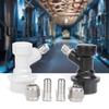 4PCS Lock Connector Keg Fittings Wine Beer Making Home Brewing Plastic Connector with Adapter Clamp view 4